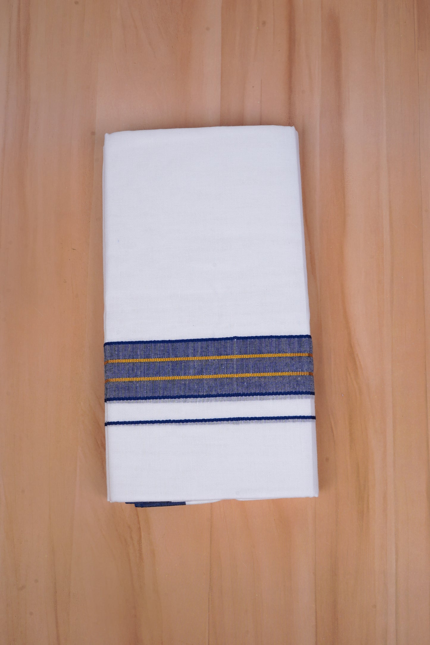 FCD-530 W/D DHOTI 3.80 MTR-Navy Blue
