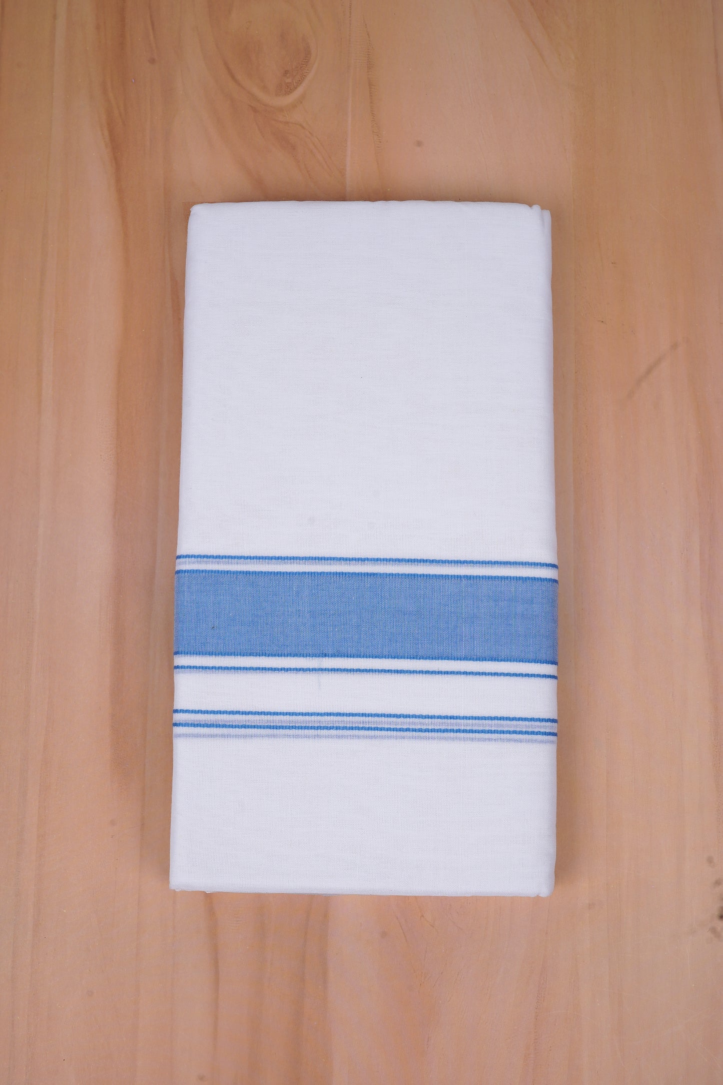 FCD-03 W/D DHOTI 4.00 MTR-Sky Blue