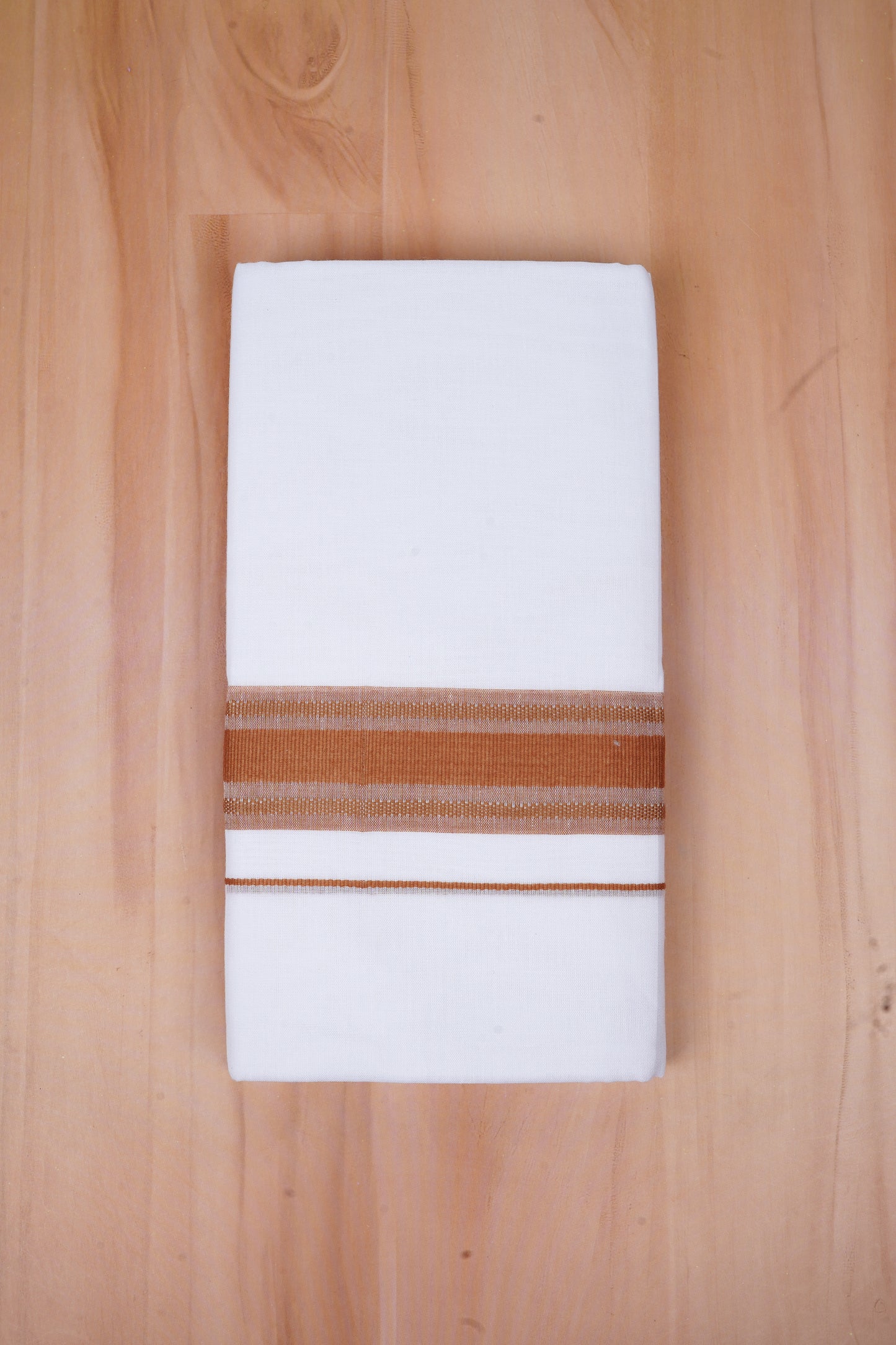 FCD-523 W/D DHOTI 3.80 MTR-Dark Brown
