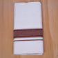 FCD-501 W/D DHOTI 3.80 MTR-Dark Maroon