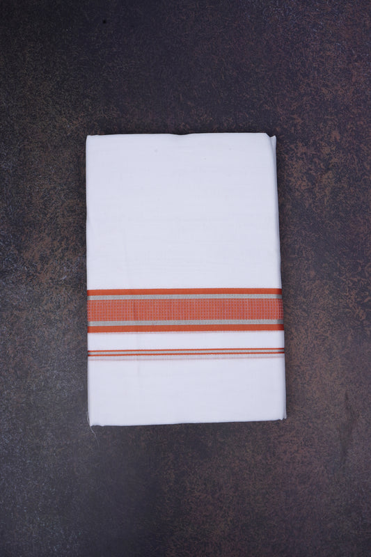 FD-167 W/D DHOTI 3.80 MTR-Orange