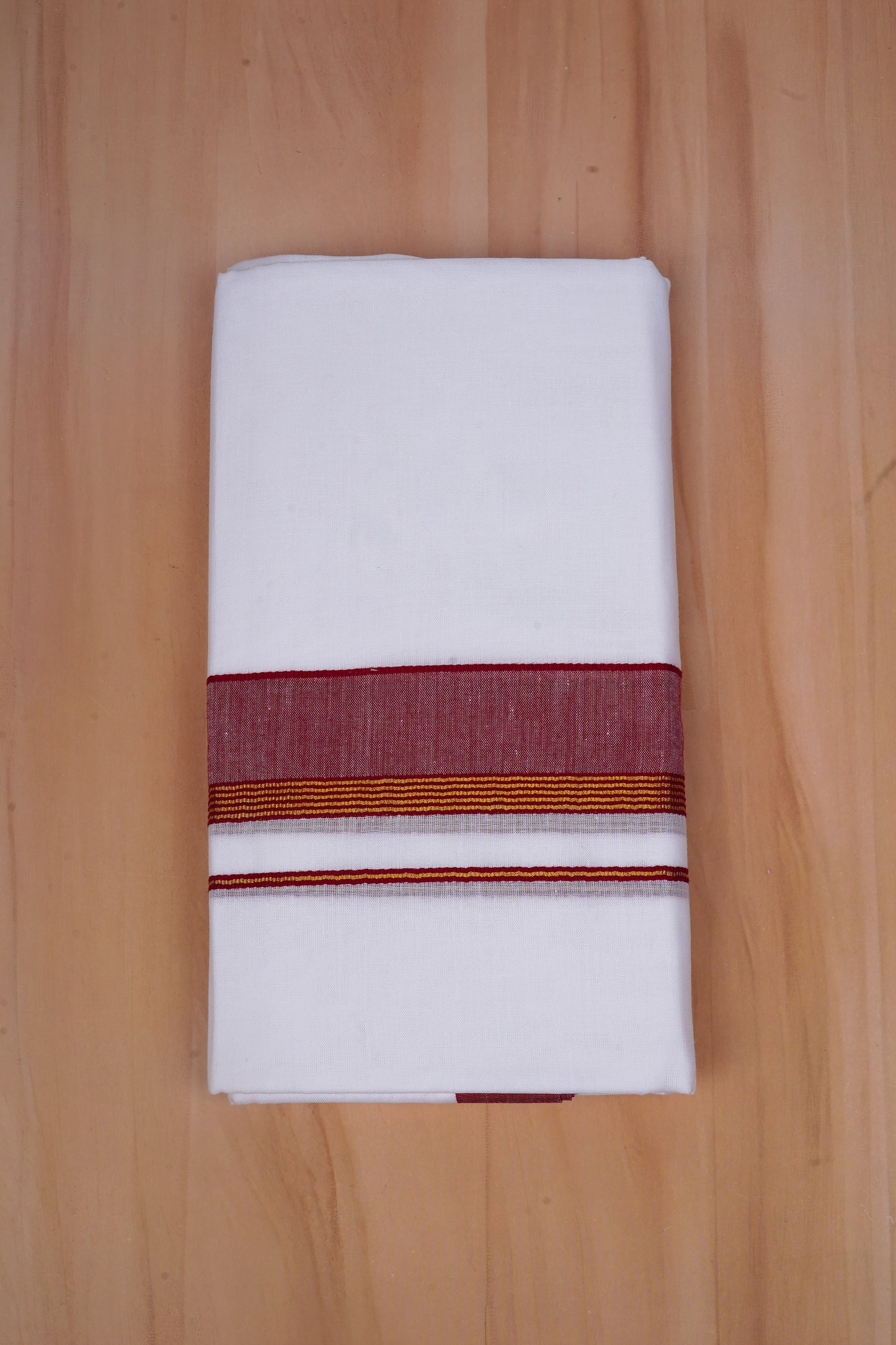 FCD-524 W/D DHOTI 3.80 MTR-Dark Pink