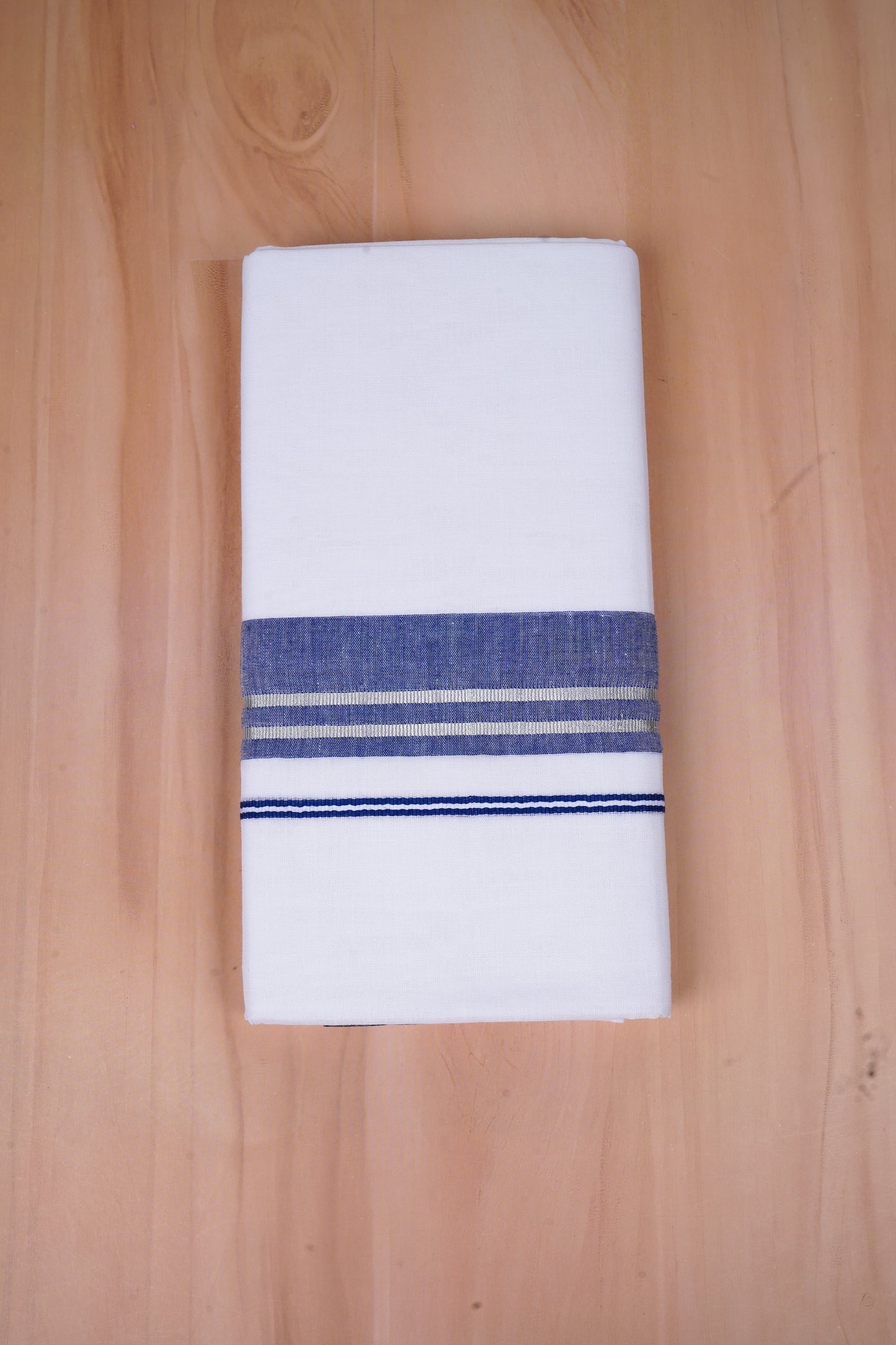 FCD-526 W/D DHOTI 3.80 MTR-Blue