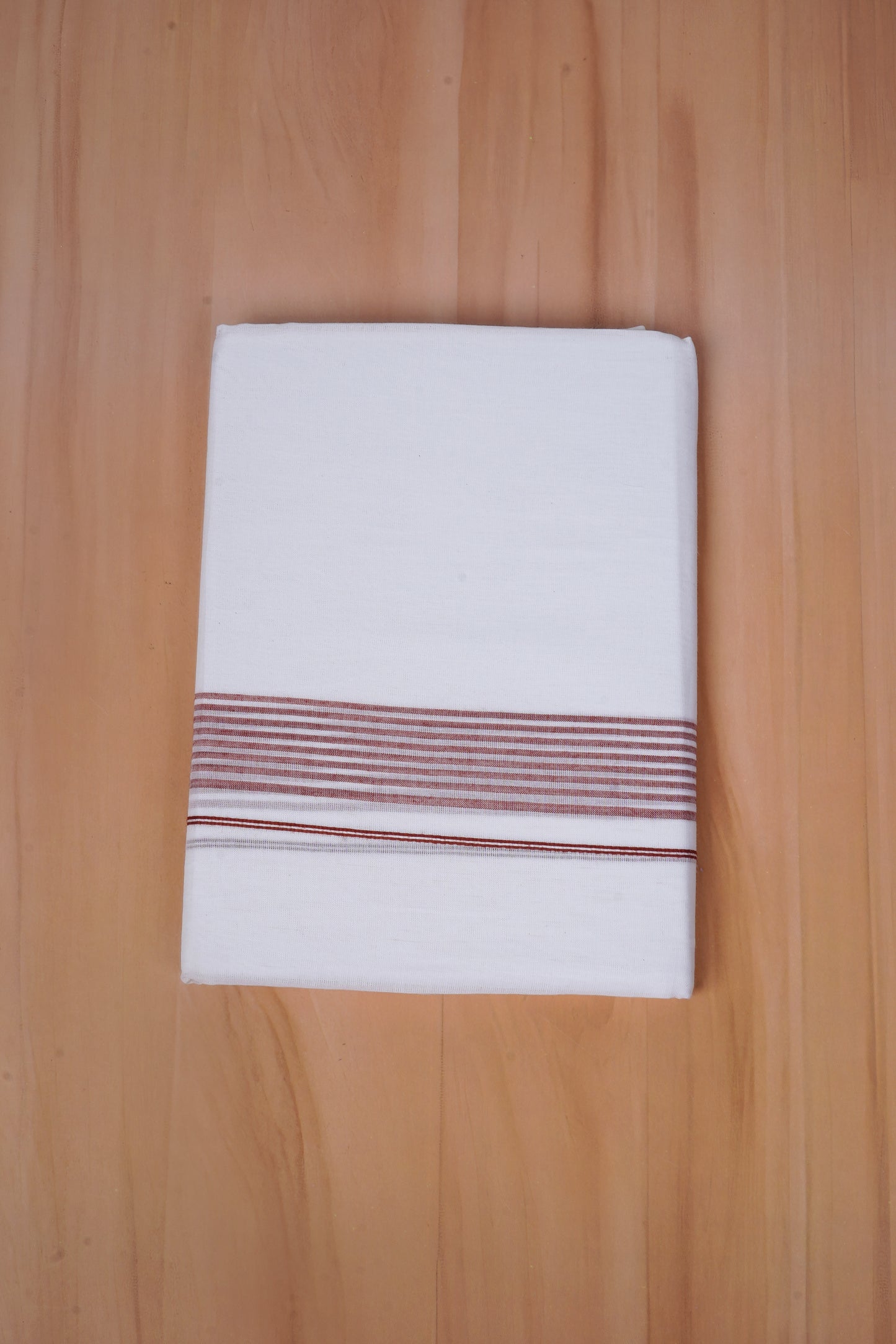 FCD-512 W/D DHOTI 3.80 MTR - Light Brown