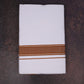 FD-116 W/D DHOTI 3.80 MTR-Brown