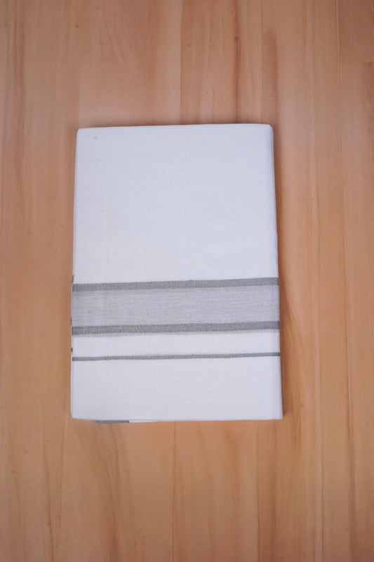 FCD-568 W/D DHOTI 3.80 MTR - Silver