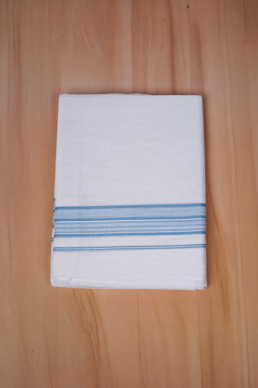 FCD-583 W/D DHOTI 3.80 MTR - Blue