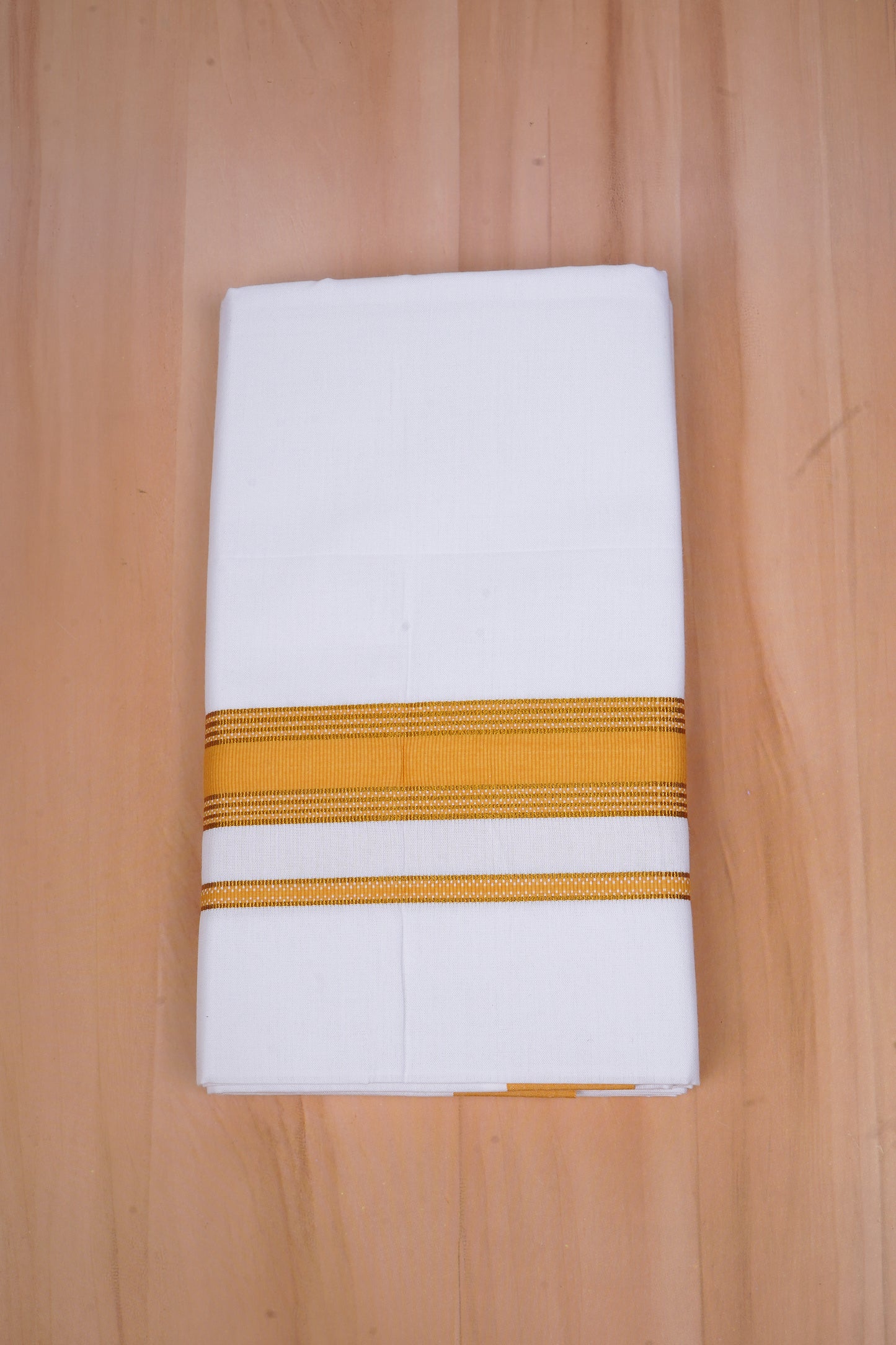 Gold Max W/S Dhoti 2.00 MTR - Mustard