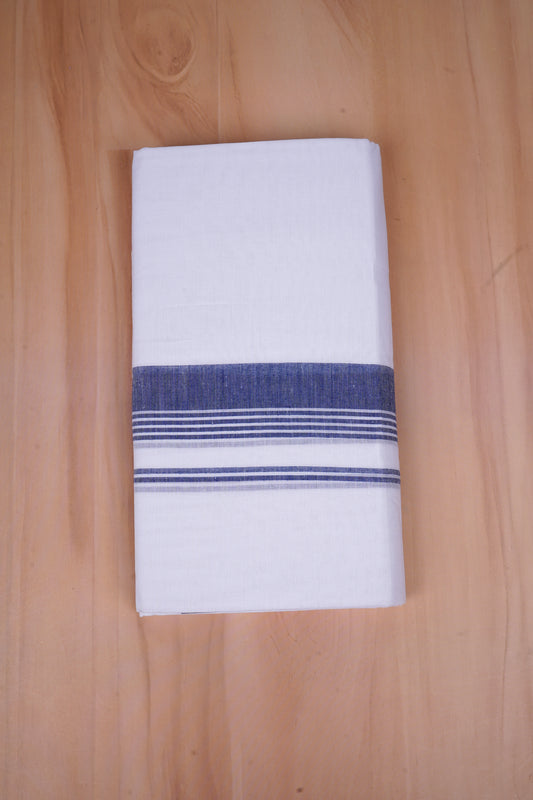 FCD-425 W/D DHOTI 3.80 MTR- Blue 3