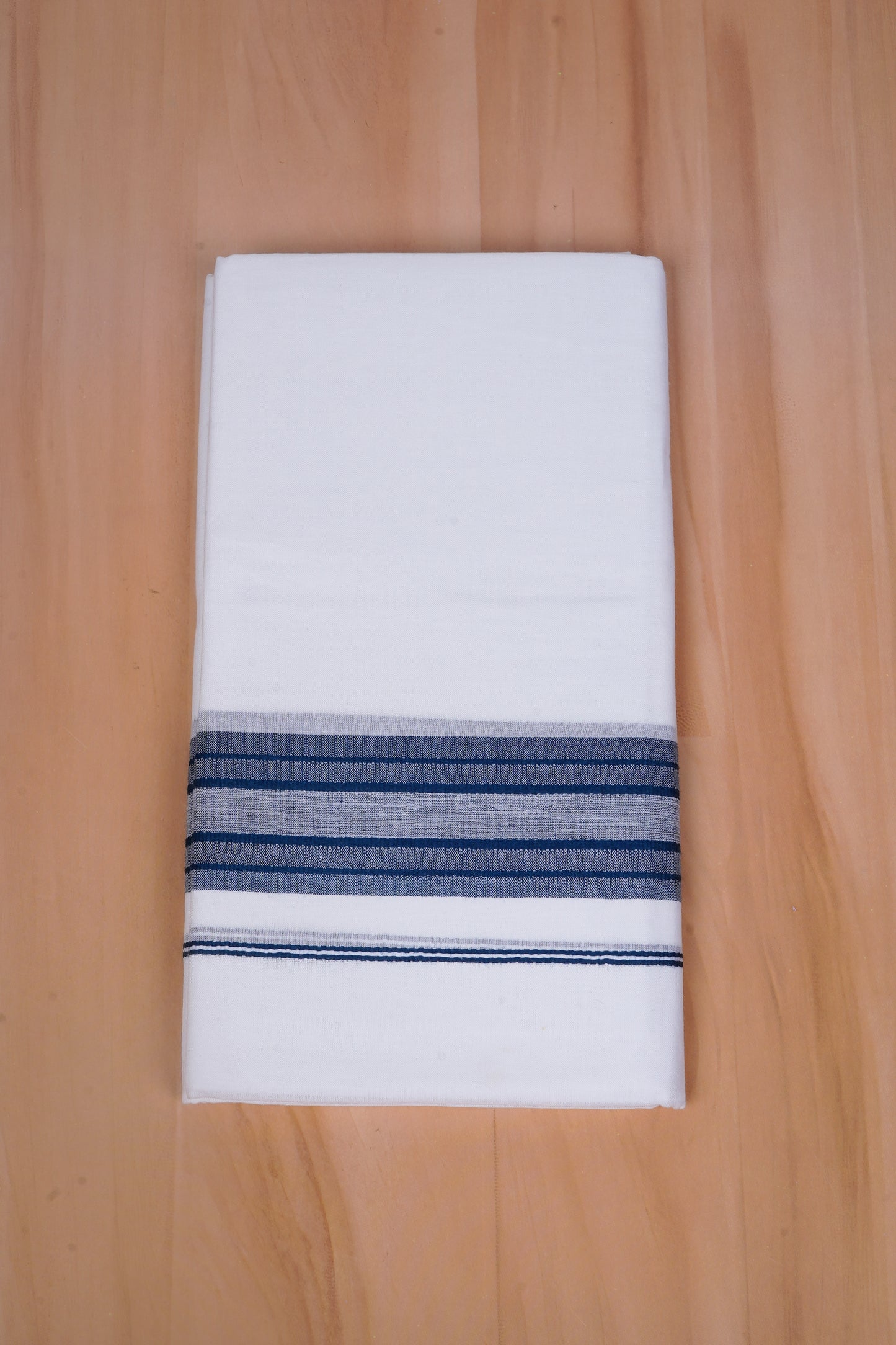 FCD-617 W/D DHOTI 3.80 MTR - Blue