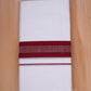 FCD-391 W/D DHOTI 3.80 MTR- Blood Red