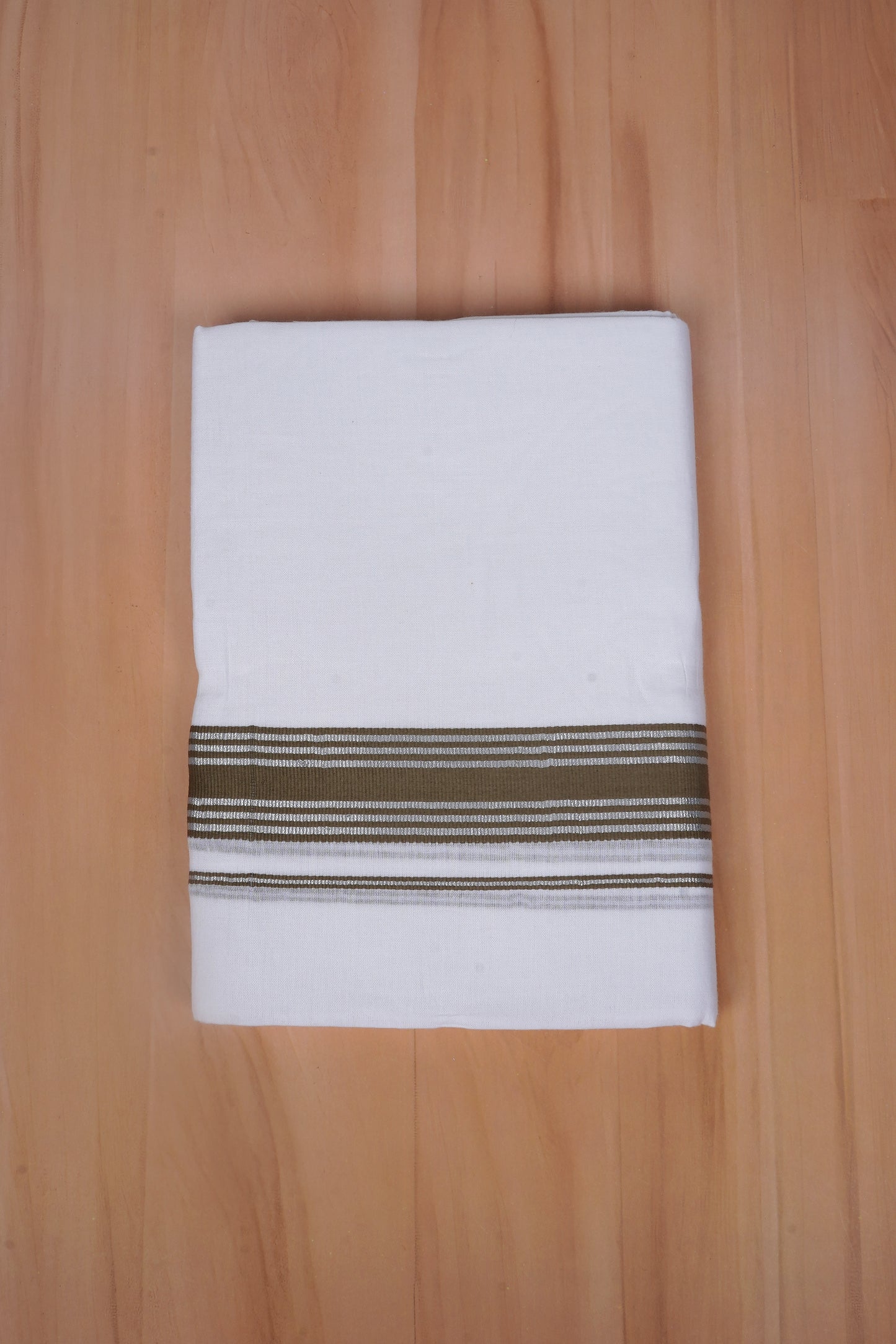 FCD-590 W/D DHOTI 3.80 MTR - L Brown