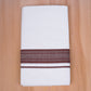 FCD-621 W/D DHOTI 3.80 MTR - Coffee Brown