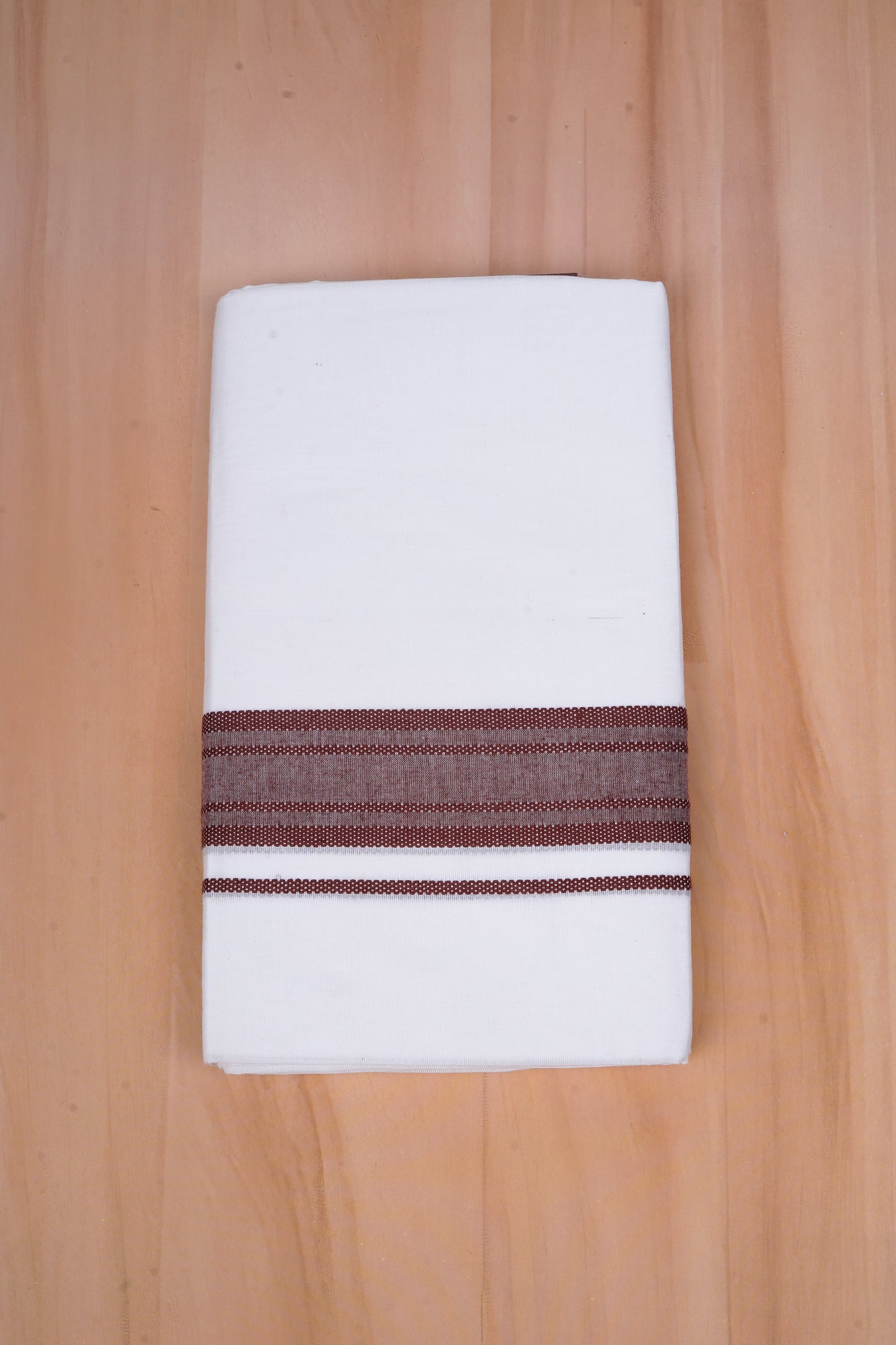 FCD-621 W/D DHOTI 3.80 MTR - Coffee Brown