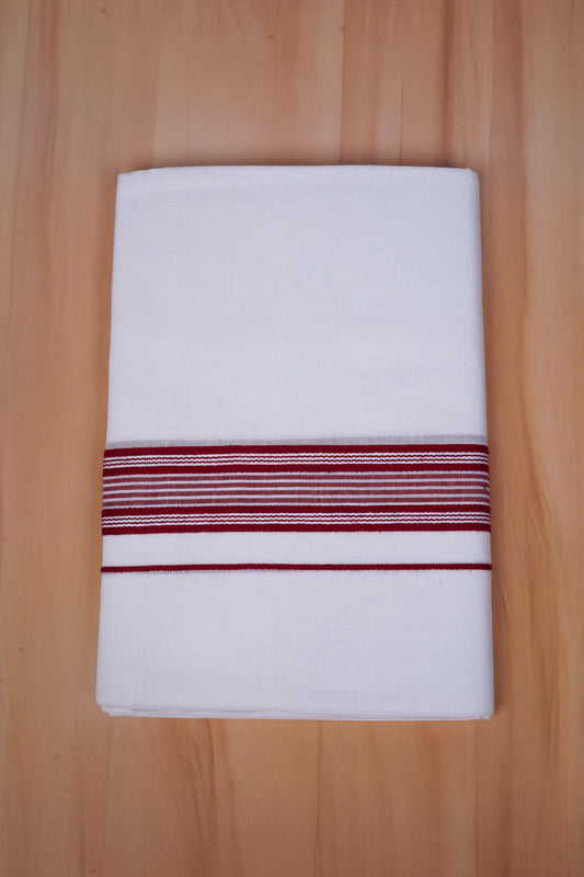 FCD-576 W/D DHOTI 3.80 MTR - Thick Brown