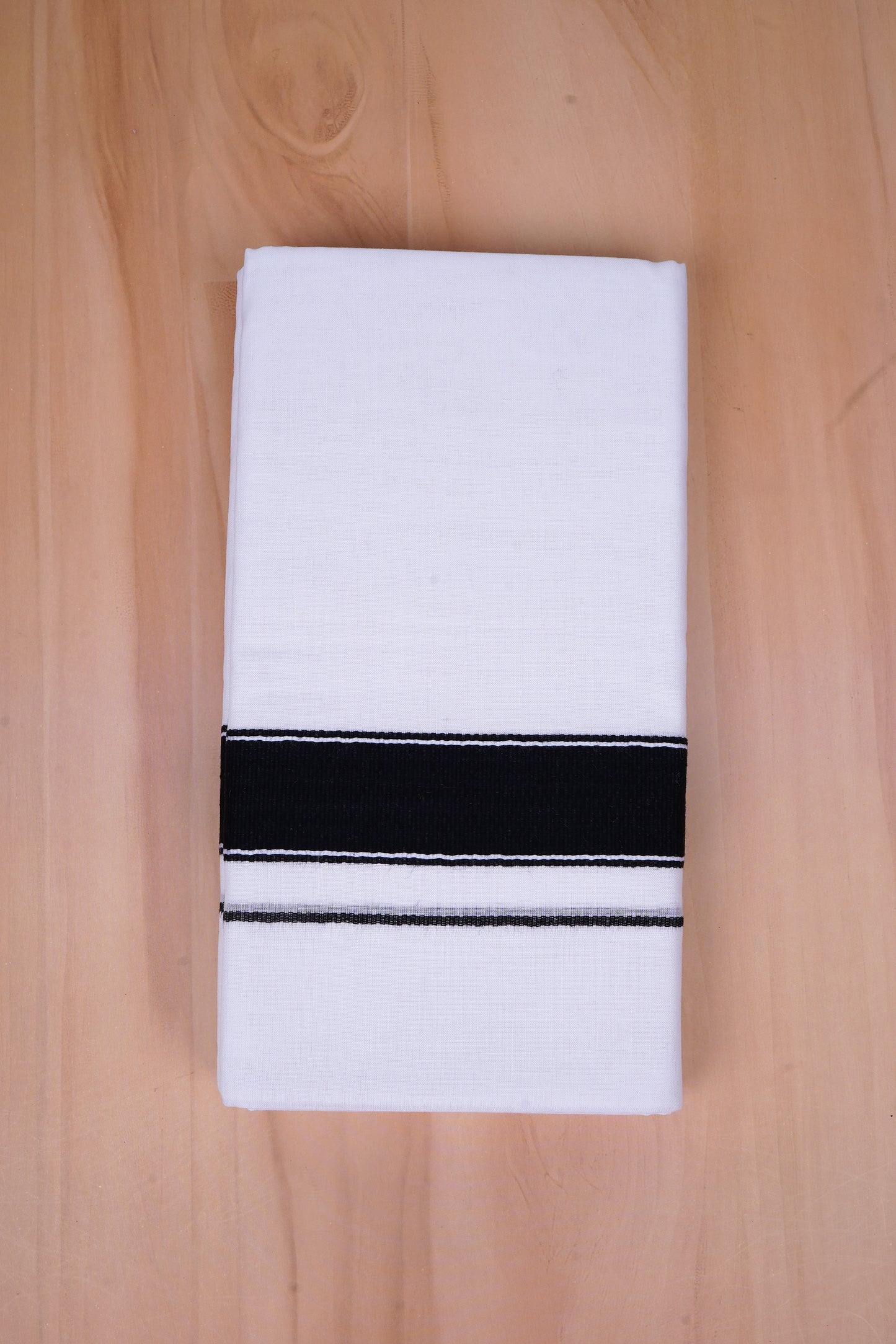FCD-487 W/D DHOTI 3.80 MTR-Black