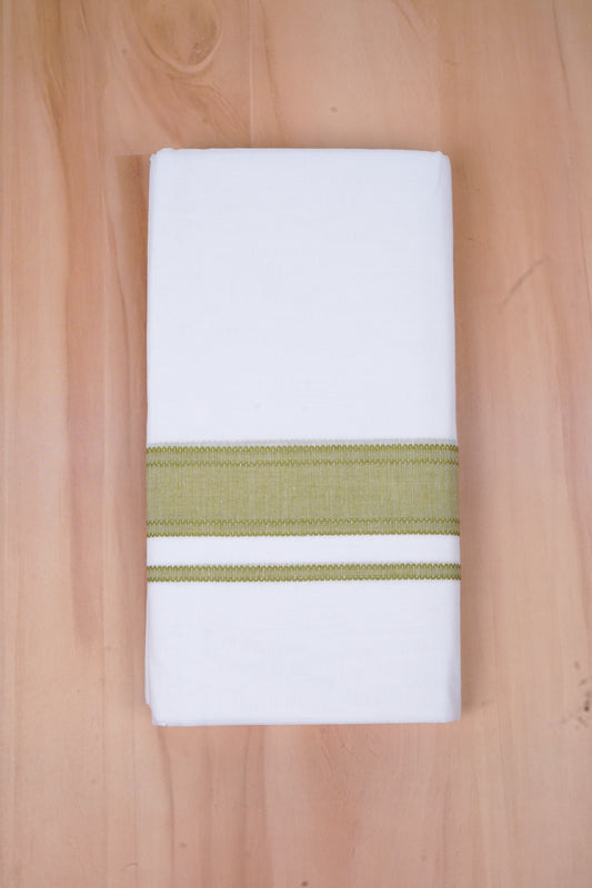 425FD-02 W/D DHOTI 4.25 MTR-Green