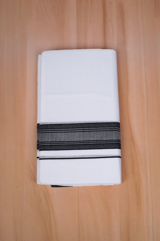 FCD-491 W/D DHOTI 3.80 MTR - Black 2