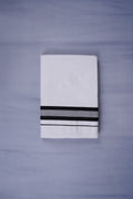 KERALOOM FINISH COTTON 331 W/D DHOTI 3.80 MTR - Black