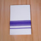 FCD-598 W/D DHOTI 3.80 MTR - Purple