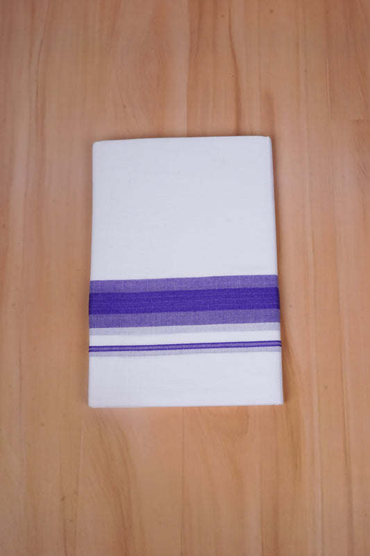 FCD-598 W/D DHOTI 3.80 MTR - Purple