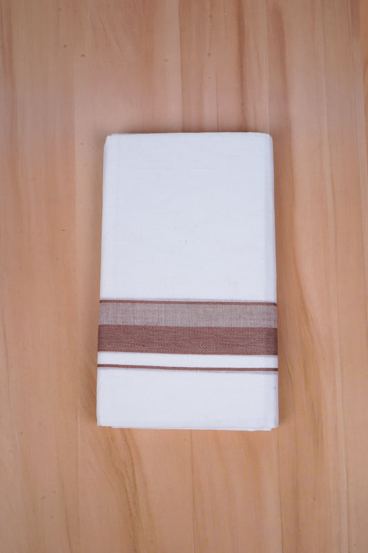 FCD-417 W/D DHOTI 3.80 MTR - Brown