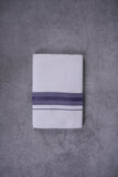 KERALOOM FINISH COTTON 326 W/D DHOTI 3.80 MTR - Light Violet