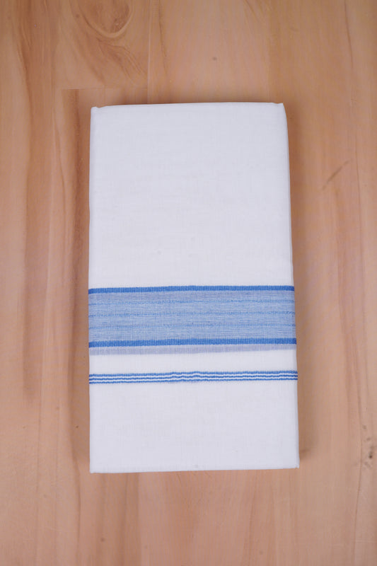 FCD-428 W/D DHOTI 3.80 MTR- Blue 3