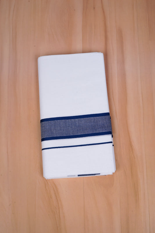 FCD-615 W/D DHOTI 3.80 MTR - Blue