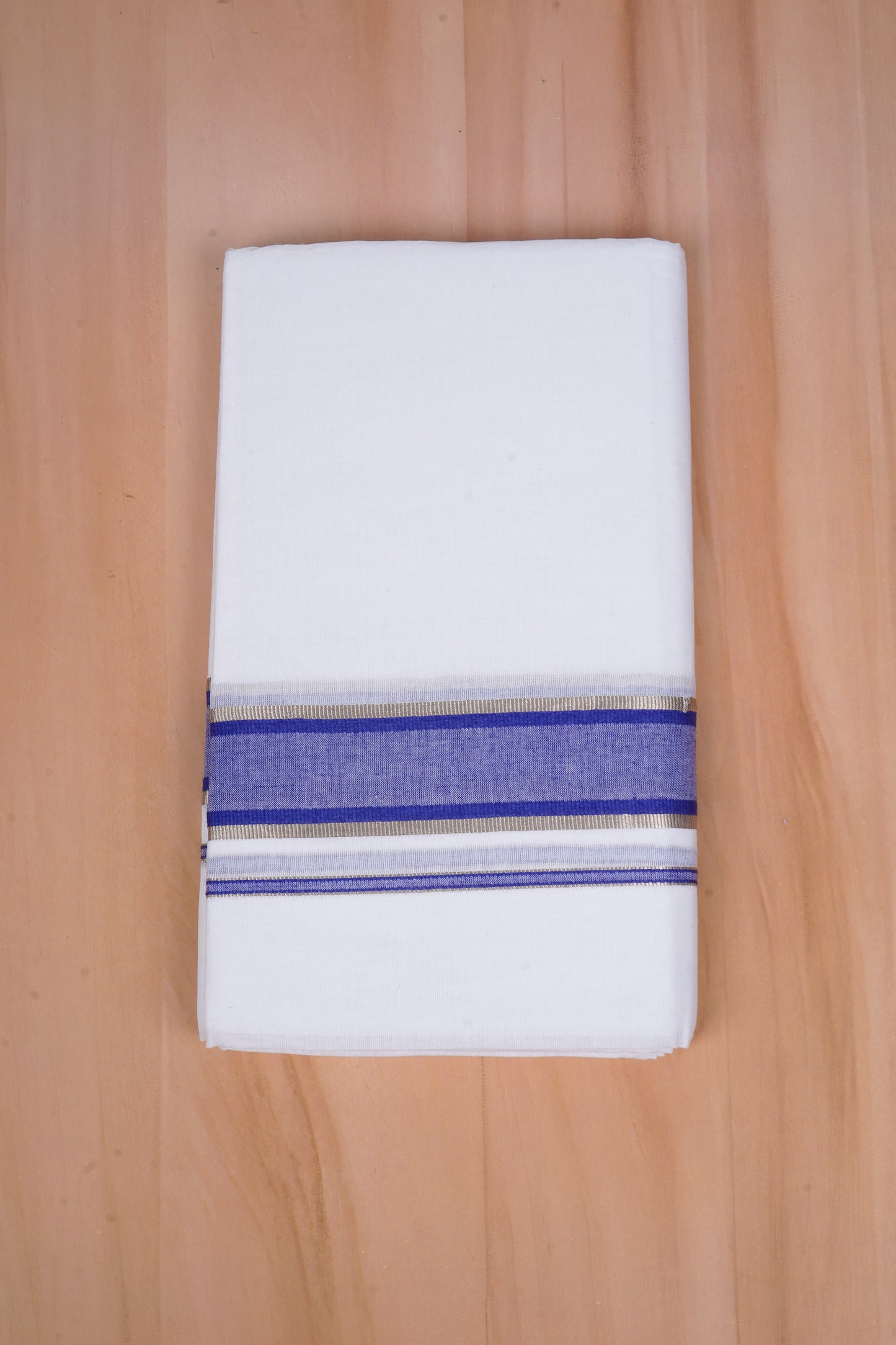 FCD-409 W/D DHOTI 3.80 MTR - Blue