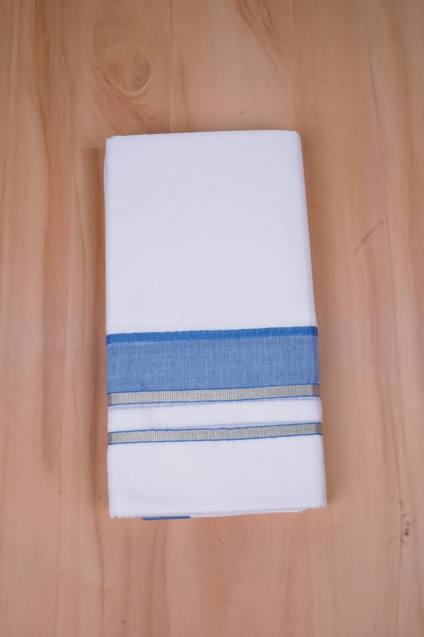 FCD-525 W/D DHOTI 3.80 MTR-Blue