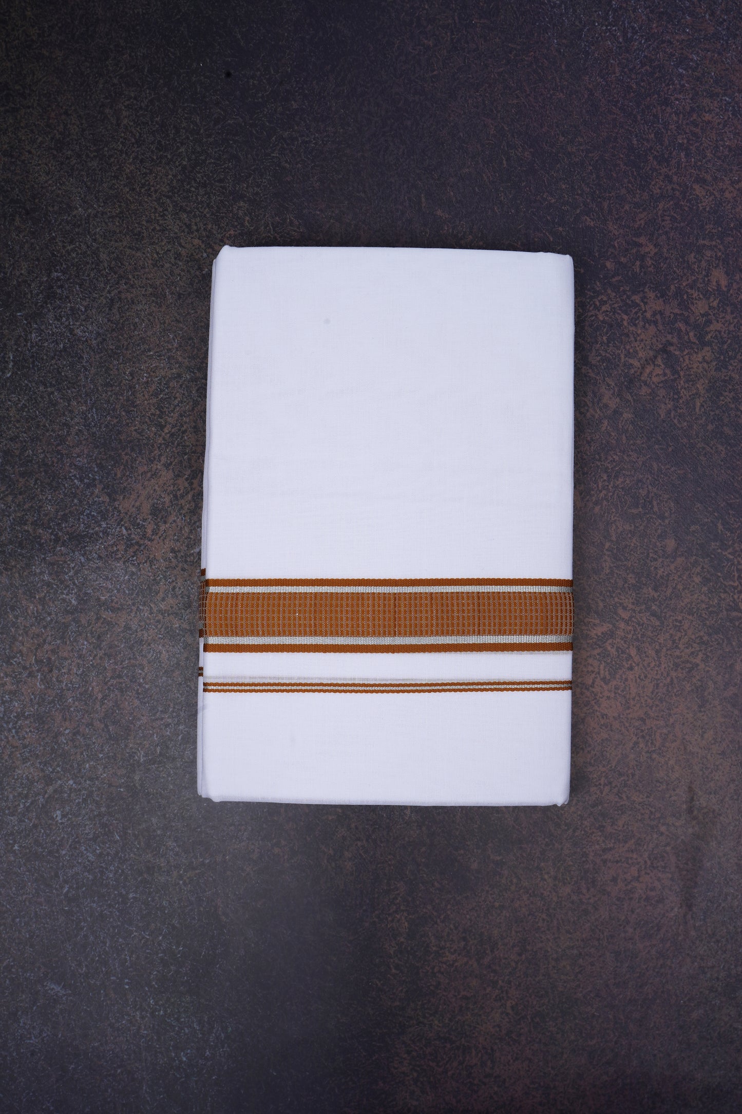 FD-167 W/D DHOTI 3.80 MTR-Brown