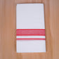 FCD-69 W/D DHOTI 3.80 MTR- Red