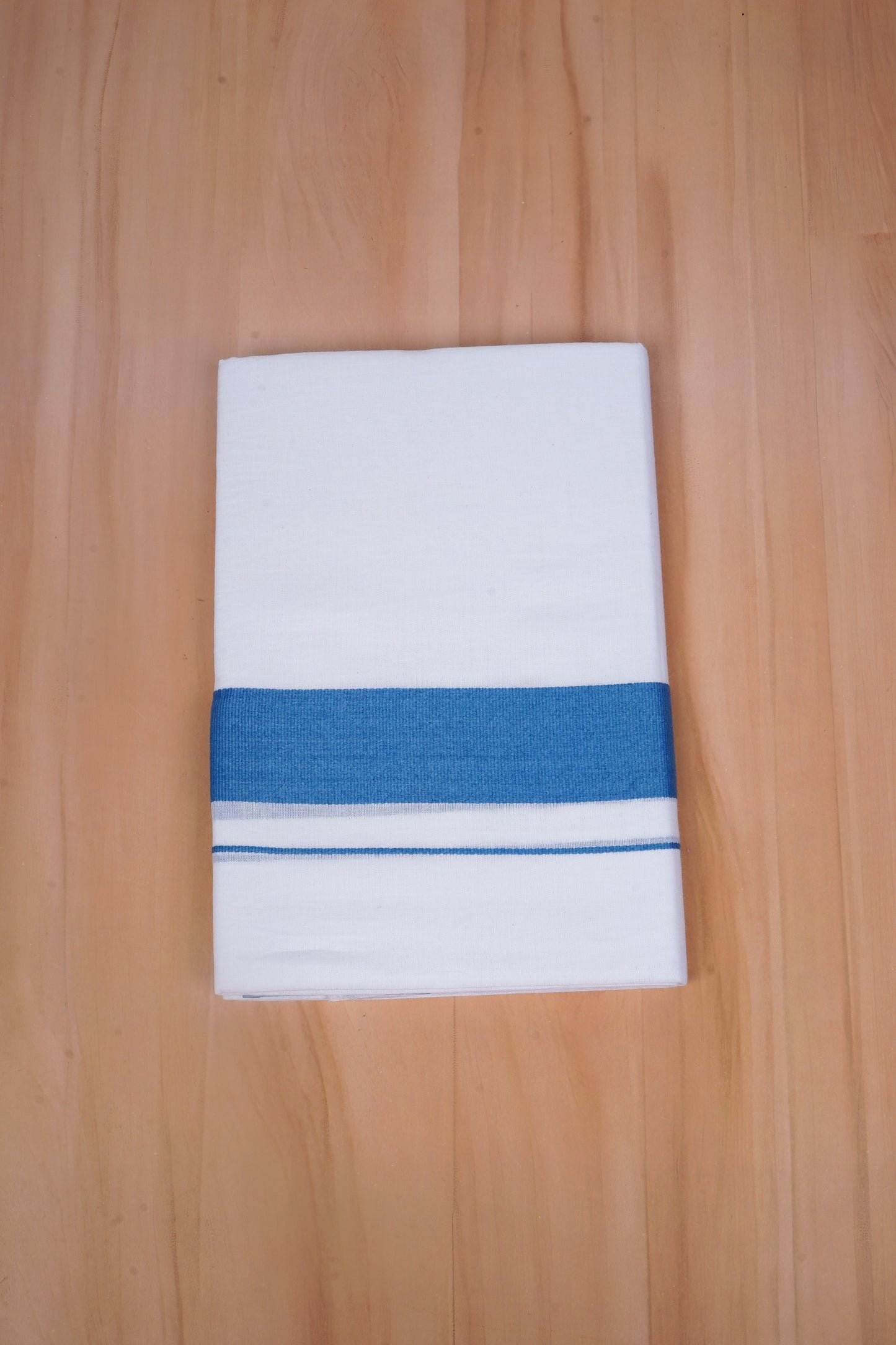FCD-596 W/D DHOTI 3.80 MTR - Blue