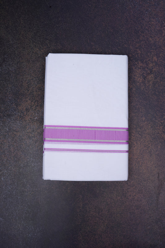 FD-167 W/D DHOTI 3.80 MTR-Pink
