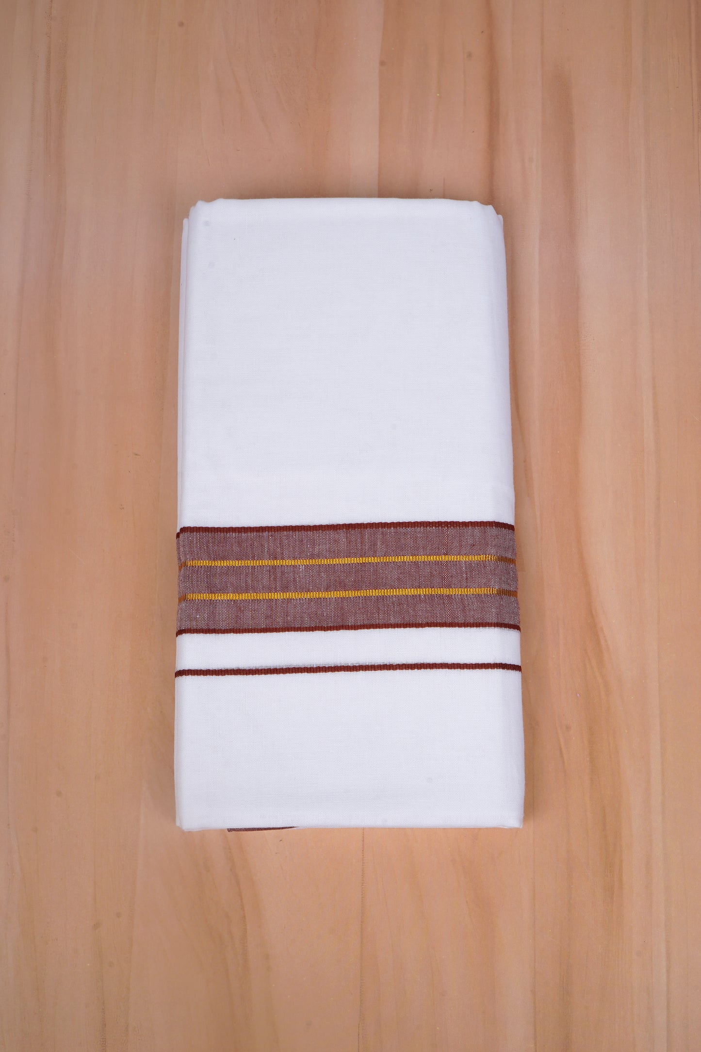 FCD-530 W/D DHOTI 3.80 MTR-Brown