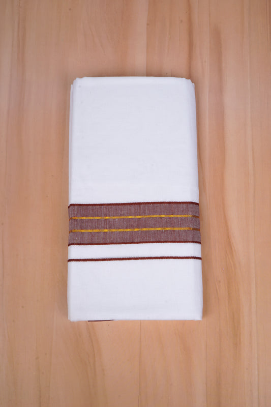 FCD-530 W/D DHOTI 3.80 MTR-Brown