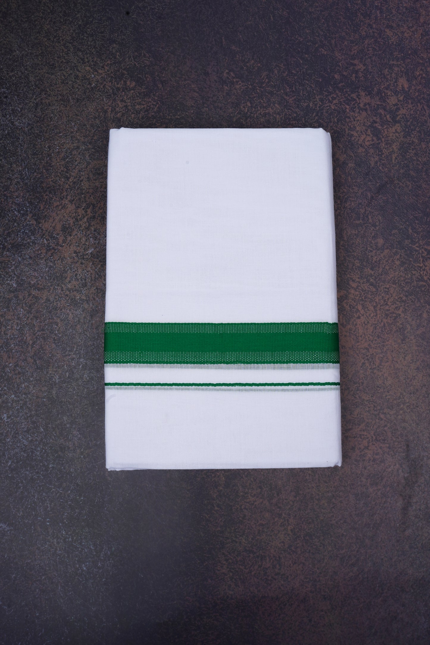 FD-177 W/D DHOTI 3.80 MTR-Dark Green