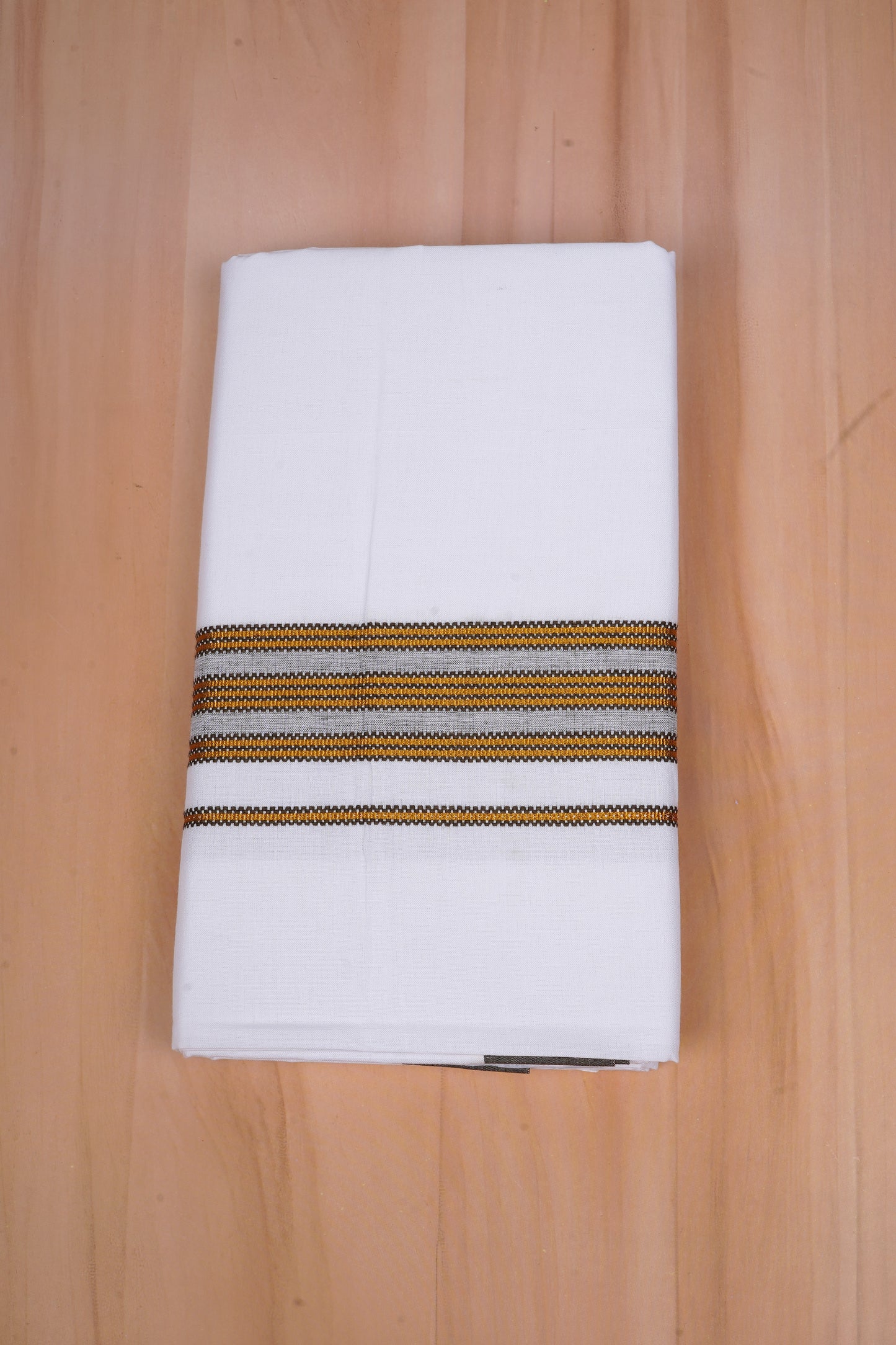 Heritage Gold W/S Dhoti 2.00 MTR - Brown