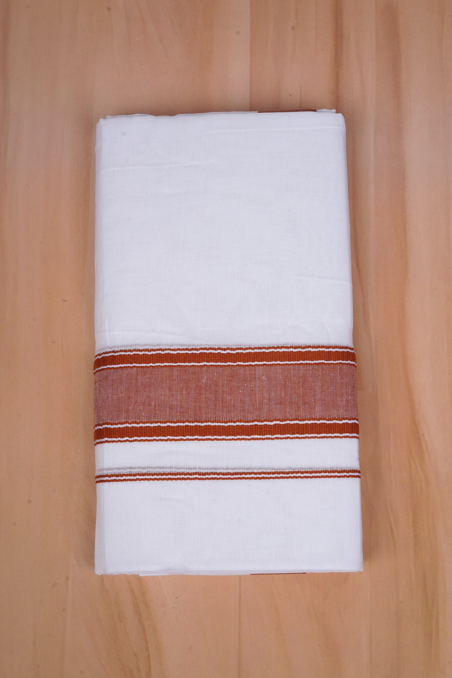 FCD-527 W/D DHOTI 3.80 MTR-Brown