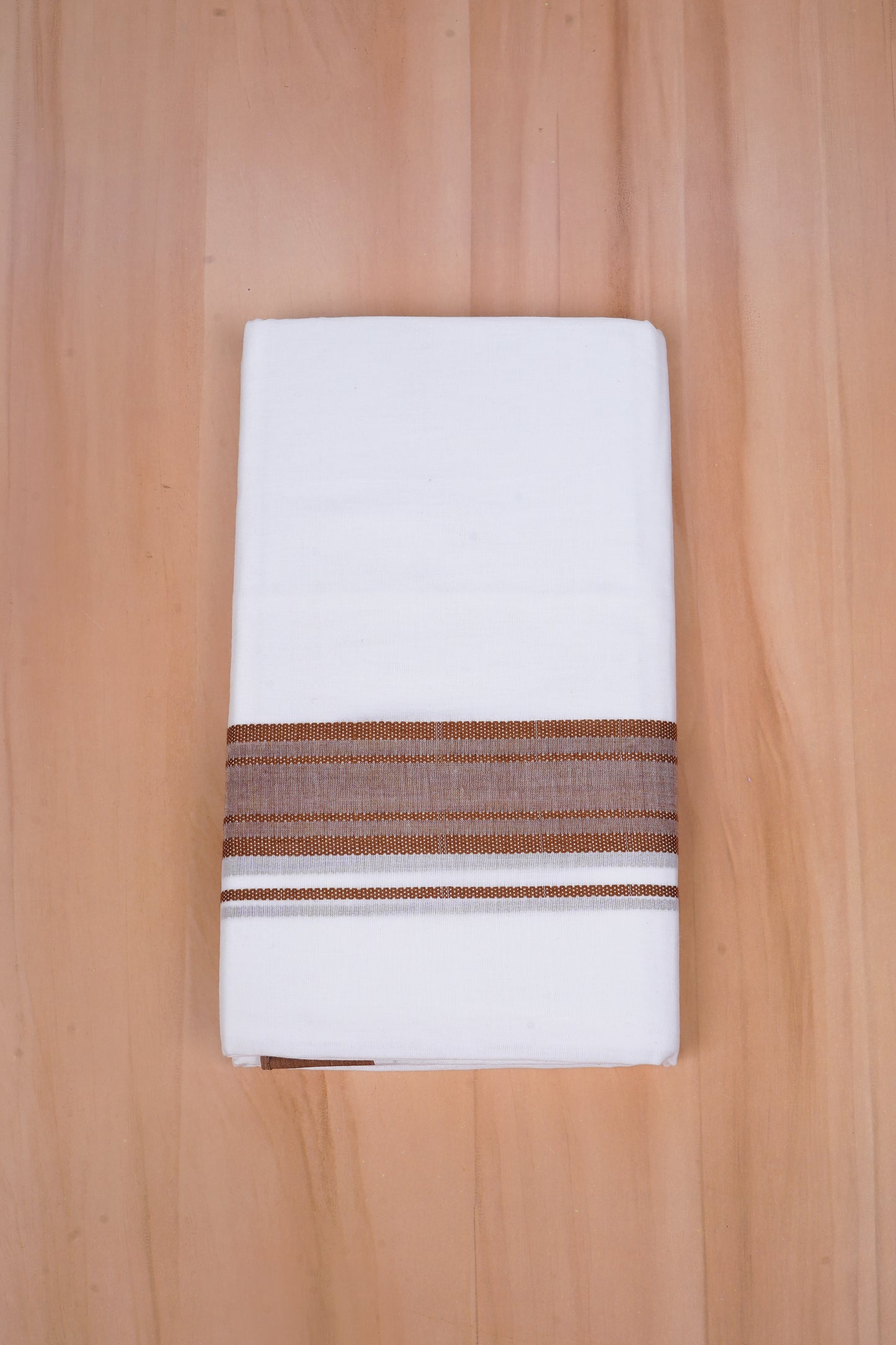 FCD-621 W/D DHOTI 3.80 MTR - Dark Brown