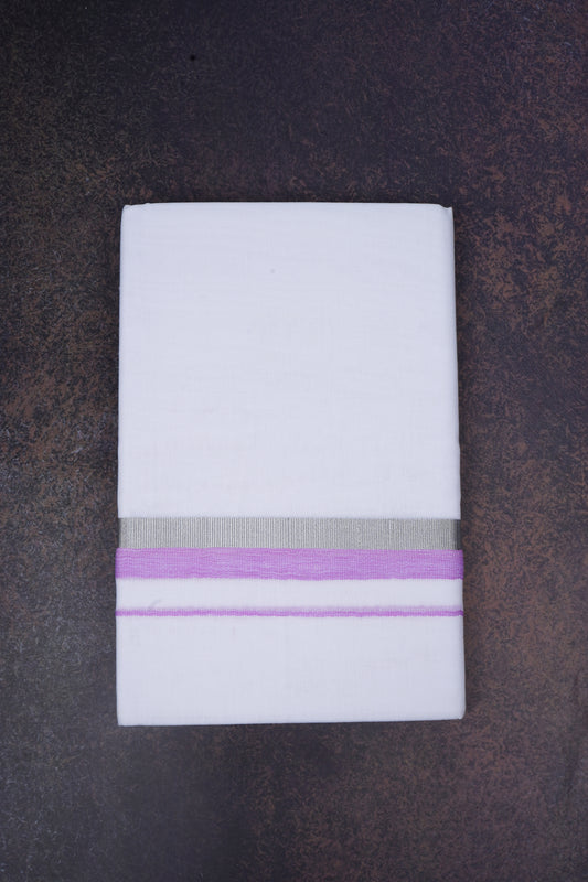 FD-168 W/D DHOTI 3.80 MTR-Pink