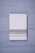 KERALOOM FINISH COTTON 327 W/D DHOTHIE 3.80 MTR - Light Brown