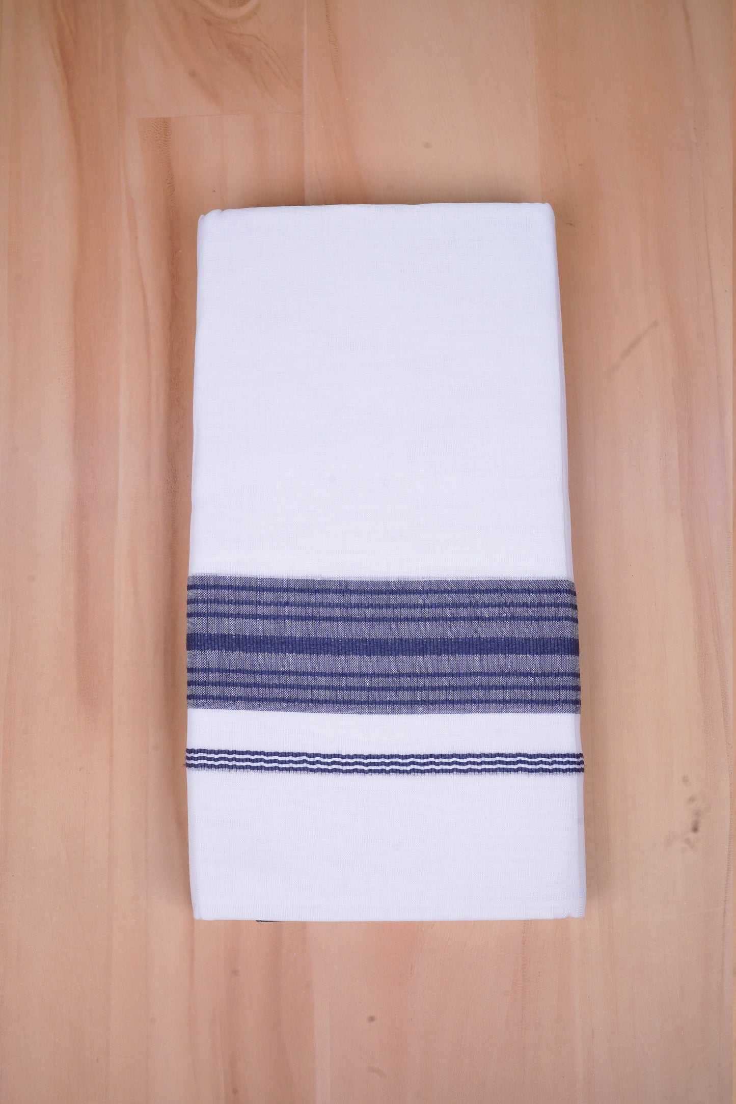 FCD-429 W/D DHOTI 3.80 MTR- Blue