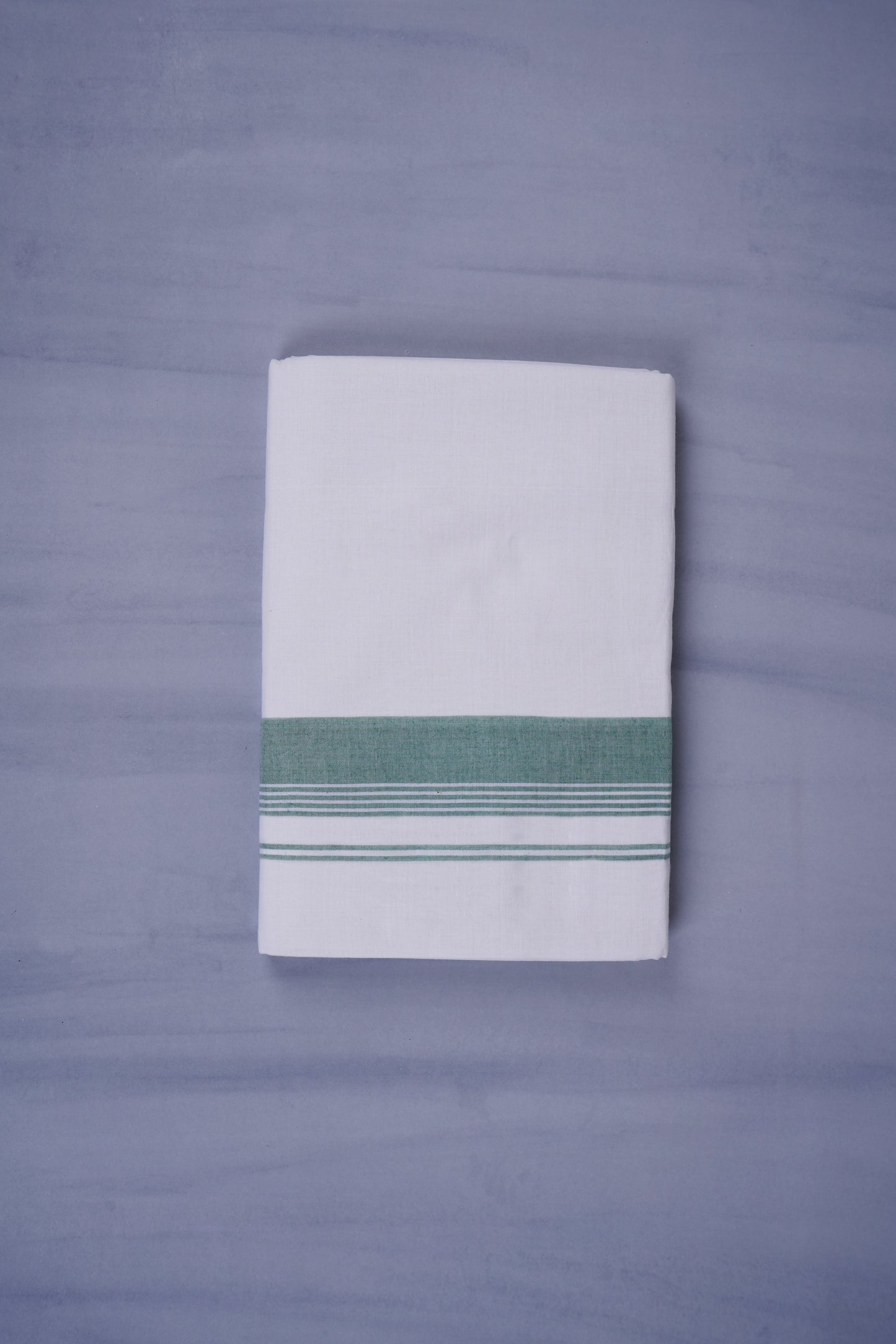 KERALOOM FINISH COTTON 327 W/D DHOTI 3.80 MTR - Light Green