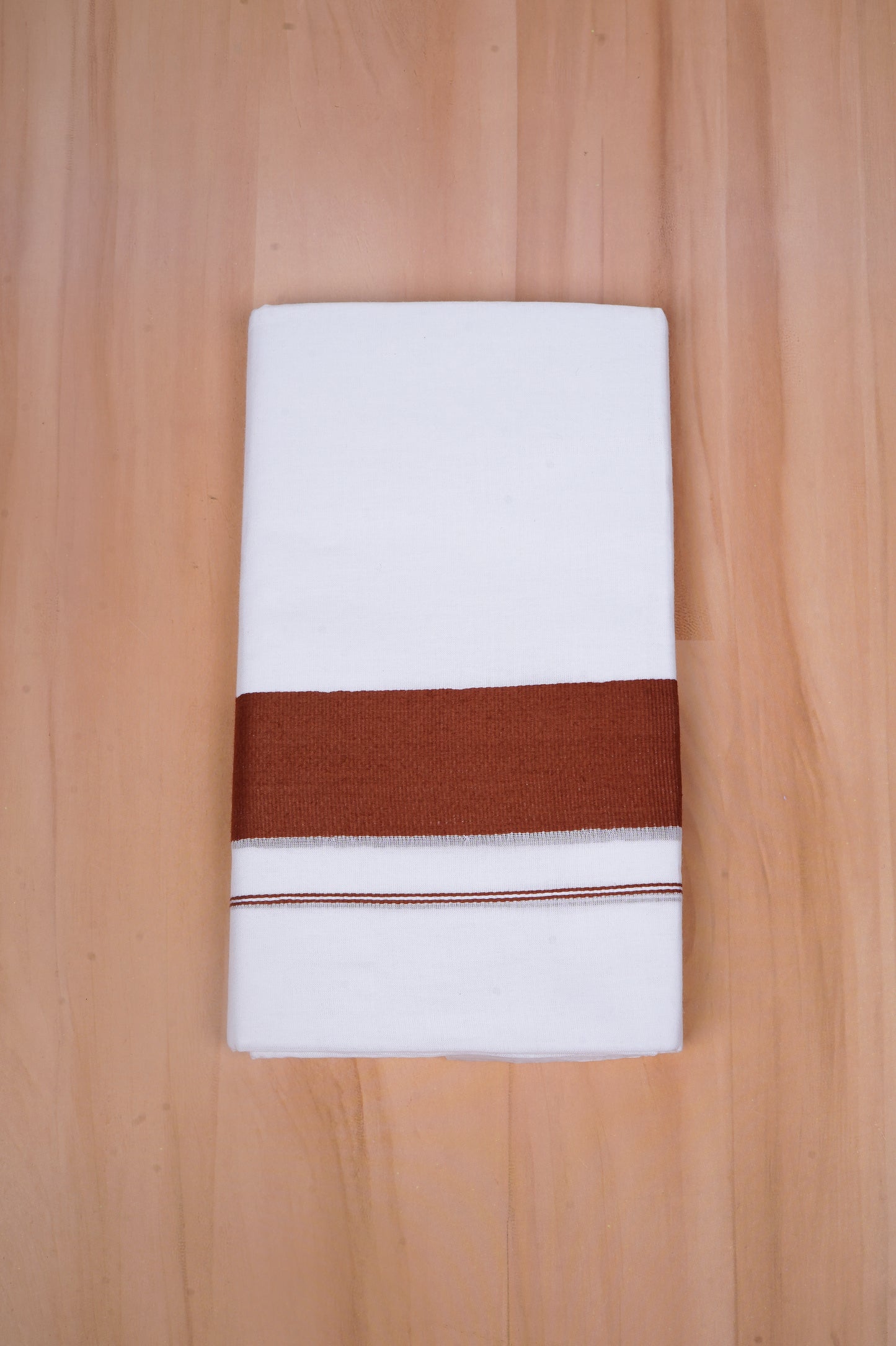 FCD-614 W/D DHOTI 3.80 MTR - Brown