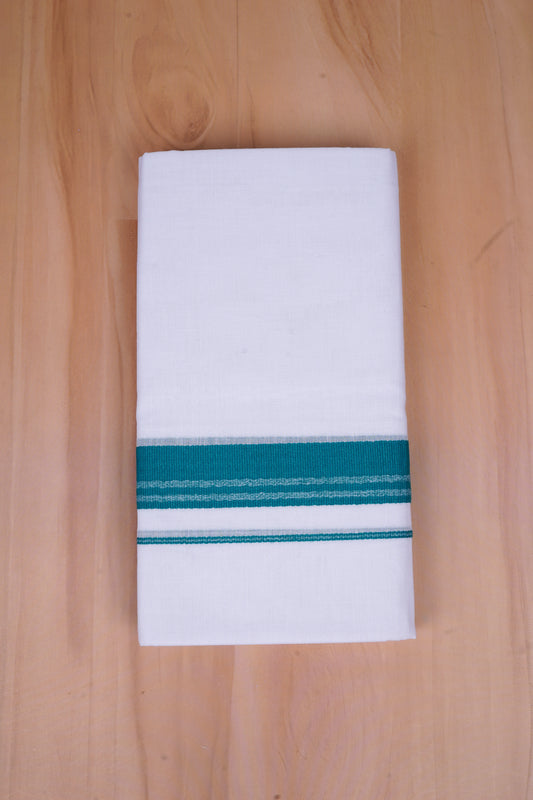 FCD-503 W/D DHOTI 3.80 MTR-Dark Green