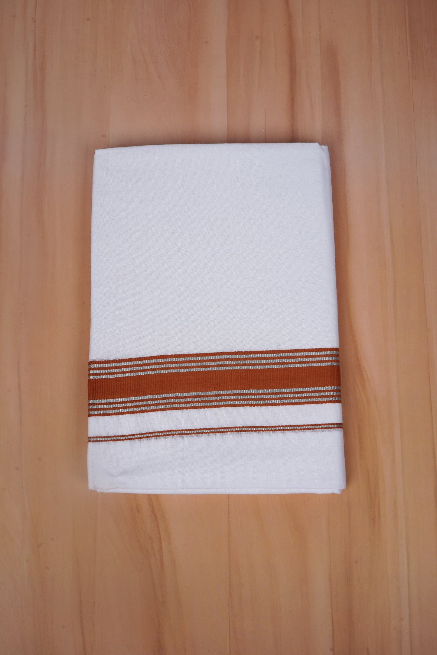 FCD-590 W/D DHOTI 3.80 MTR - D brown