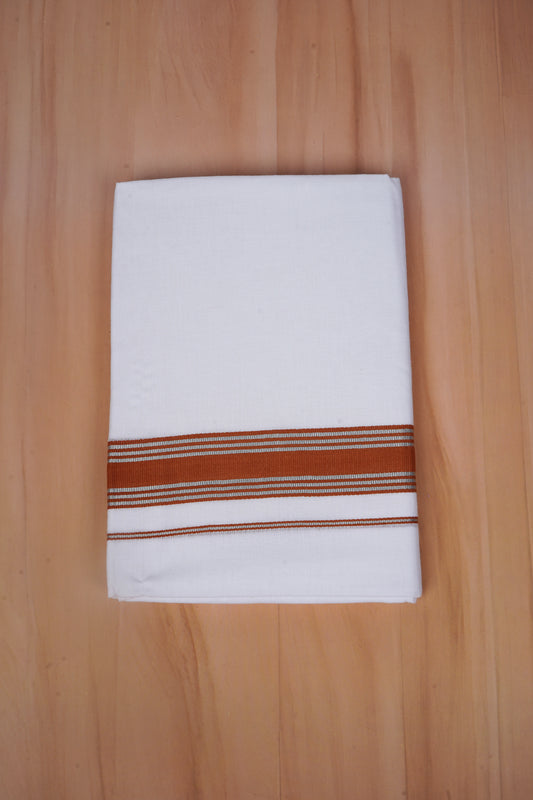 FCD-590 W/D DHOTI 3.80 MTR - D brown