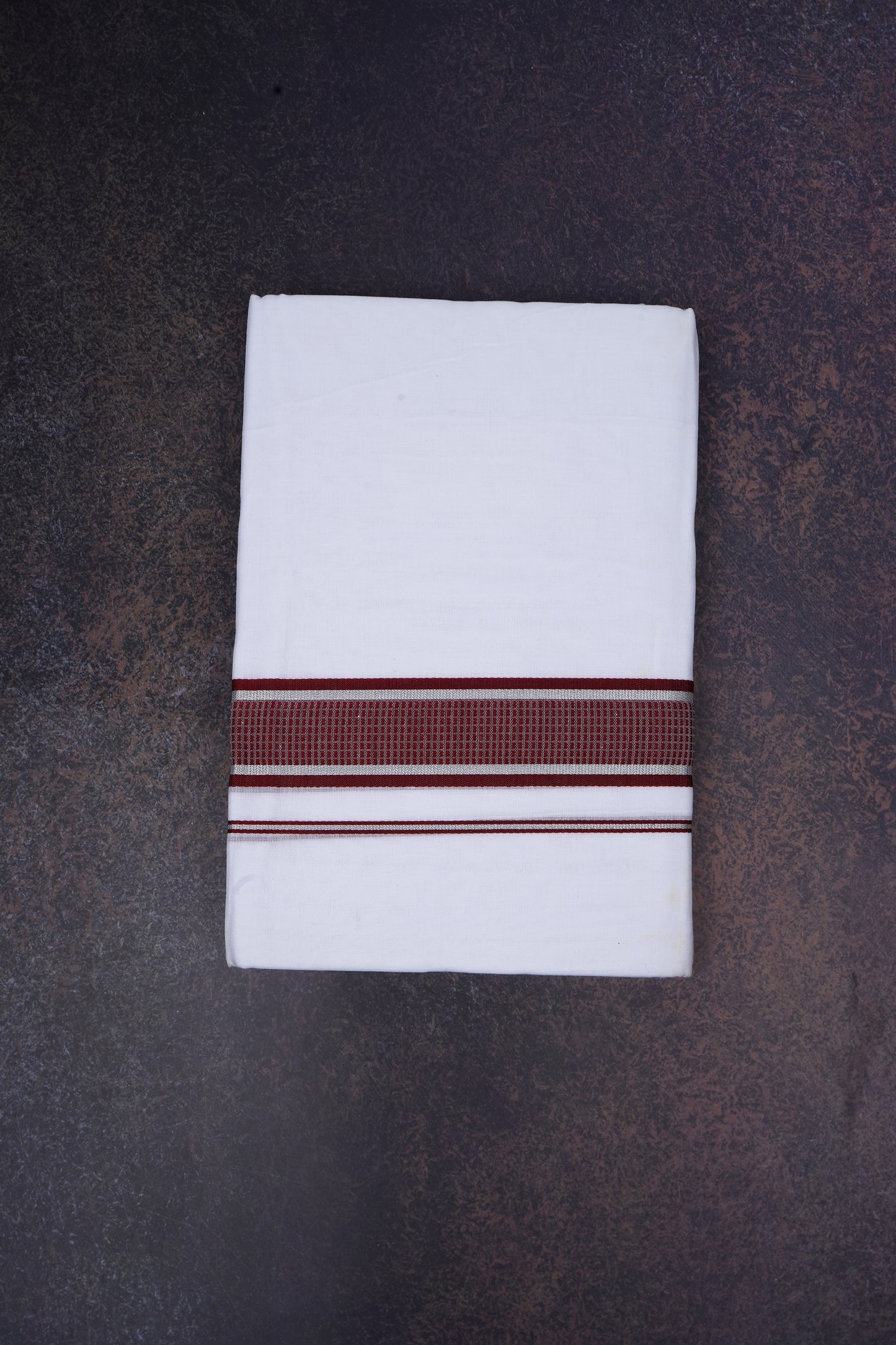 FD-167 W/D DHOTI 3.80 MTR-Maroon